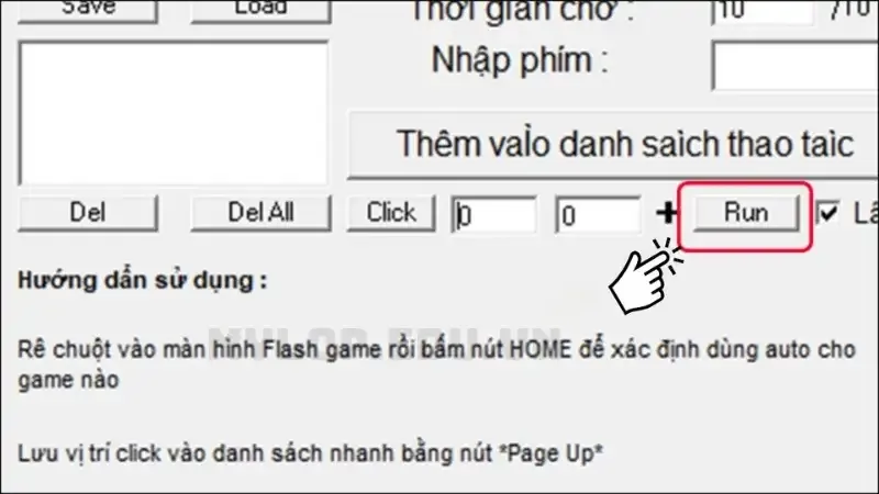 cách bật auto click 10