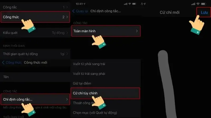 cách bật auto click 16