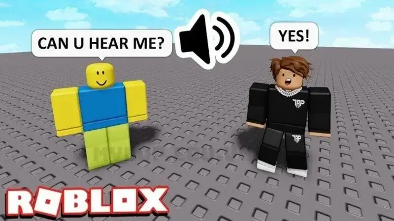 cách bật mic trong roblox 1