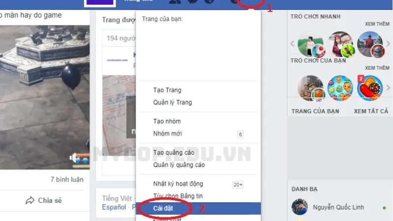 Cách bật theo dõi trên Facebook trên máy tính đơn giản