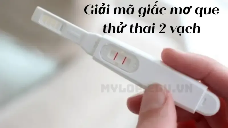 Giải mã giấc mơ que thử thai 2 vạch