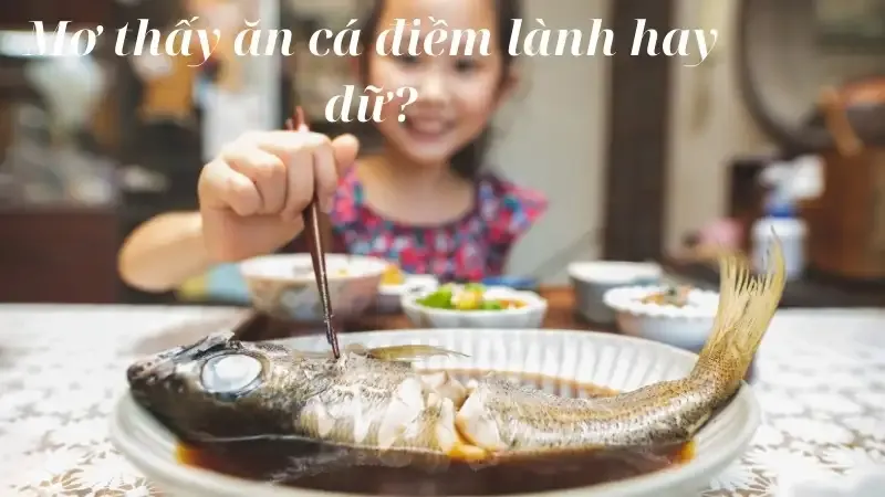 Mơ thấy ăn cá điềm lành hay dữ?