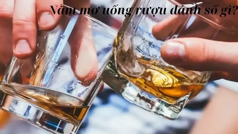 Nằm mơ uống rượu đánh số gì?