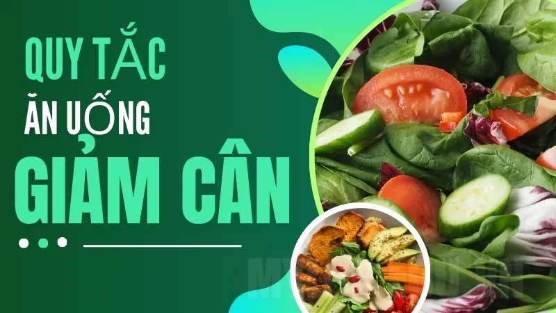 Quy tắc ăn uống hỗ trợ giảm cân bền vững, tránh tăng cân trở lại 10