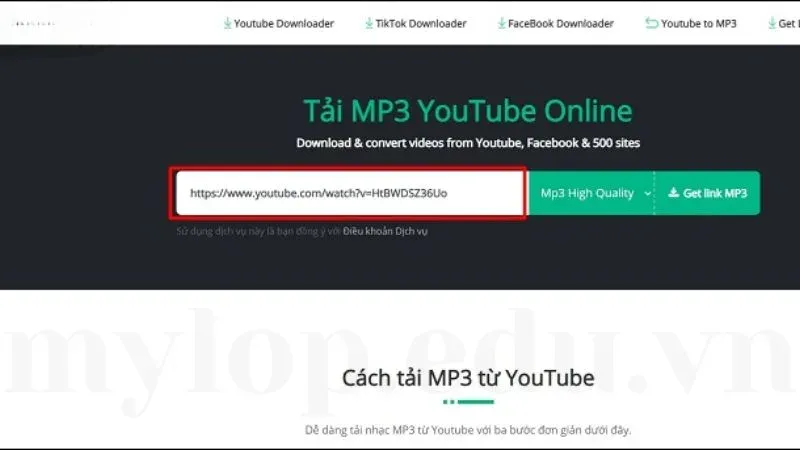 tải nhạc từ youtube 3