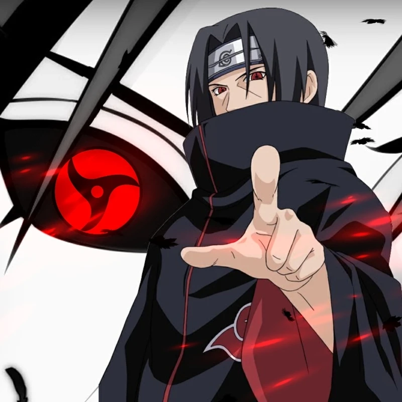 Hình xăm uchiha itachi thể hiện tình yêu với nhân vật một cách sáng tạo