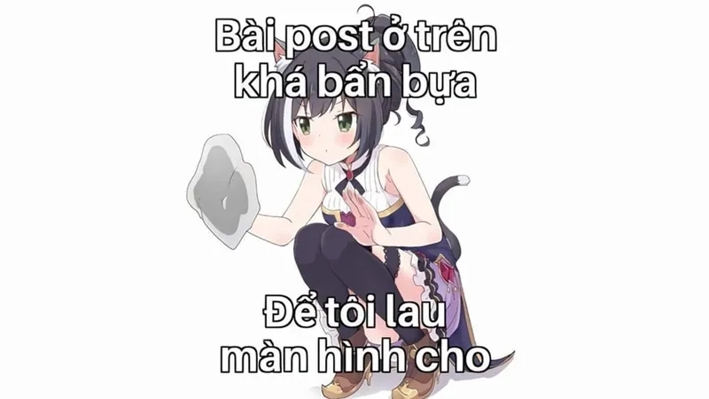 Hình ảnh meme anime mang lại niềm vui cho người xem