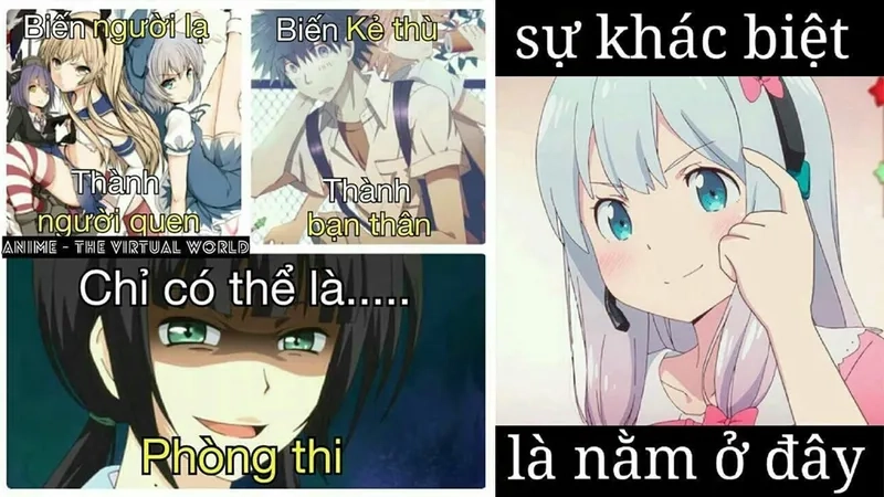 Ảnh anime nam meme dễ thương khiến bạn cảm thấy vui vẻ