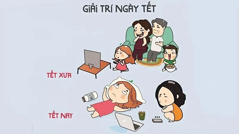 Hình ảnh tết meme dễ thương khiến bạn cảm thấy vui vẻ