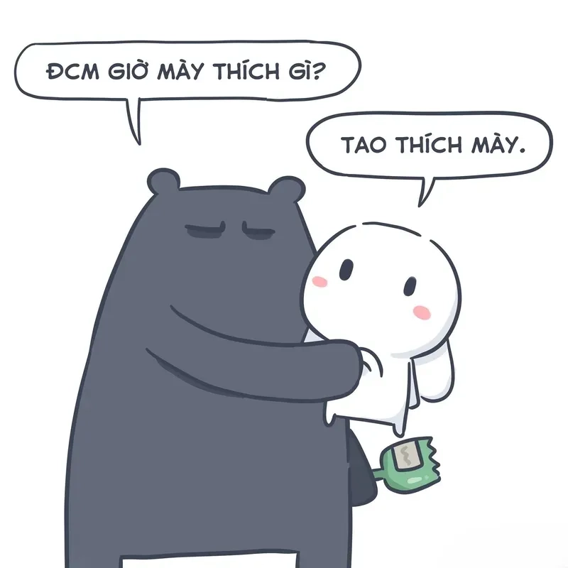 Ảnh con thỏ meme luôn thu hút sự chú ý với sự dễ thương