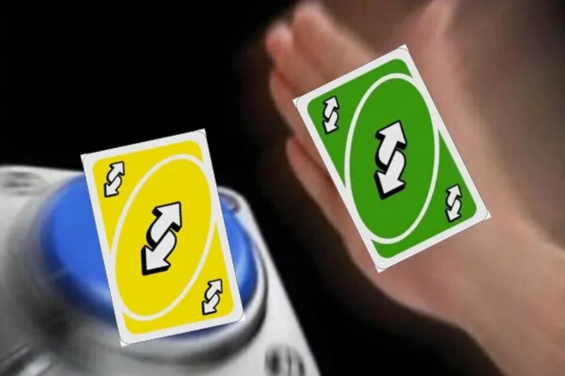 Ultimate uno reverse card meme dễ thương cho những ai yêu thích trò chơi