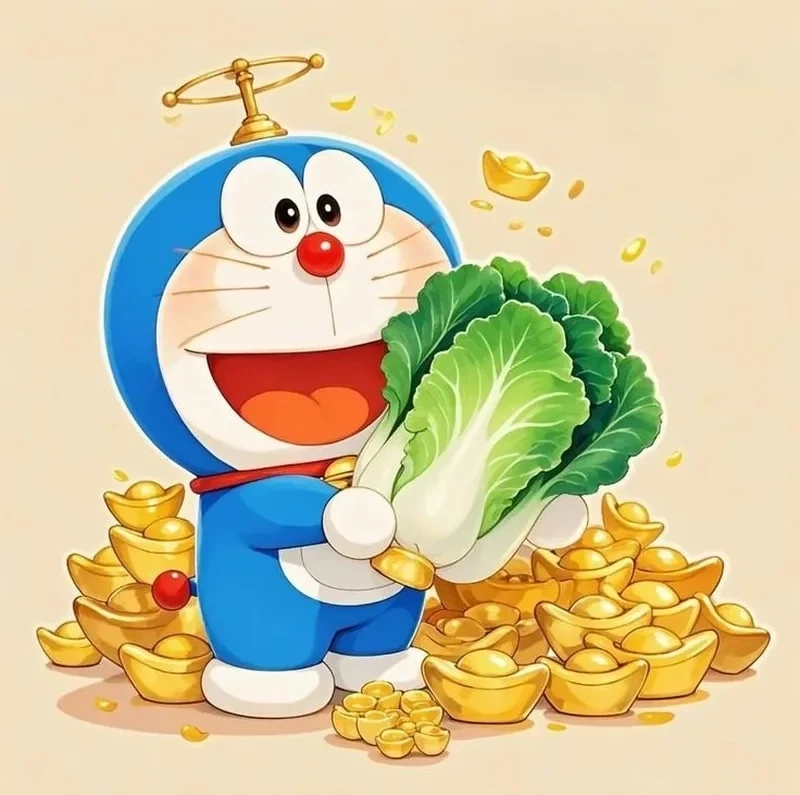 Hình nền cute doraemon cho không gian thêm phần sinh động