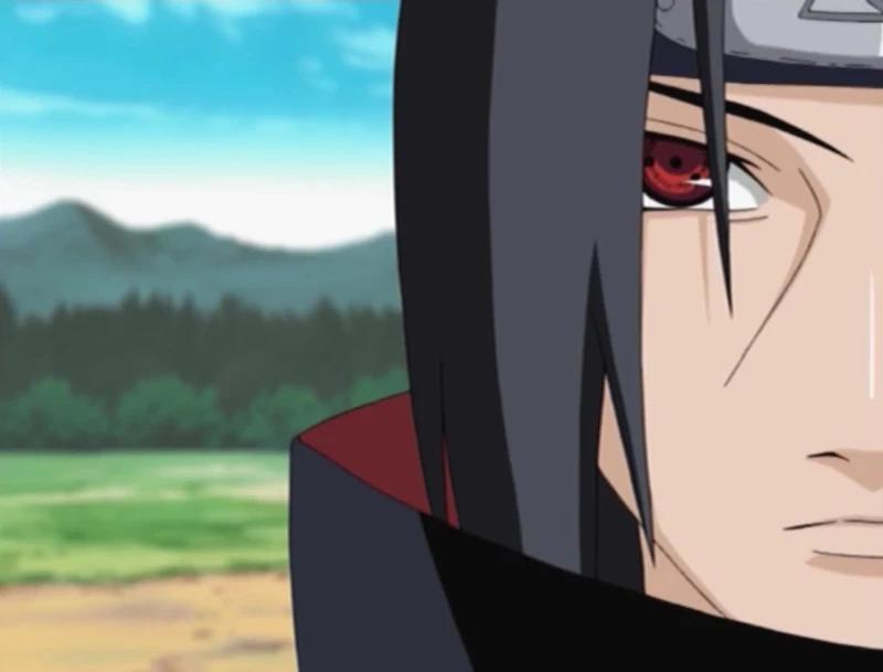 Ảnh itachi sharingan mang lại sự bí ẩn và sức mạnh cho nhân vật