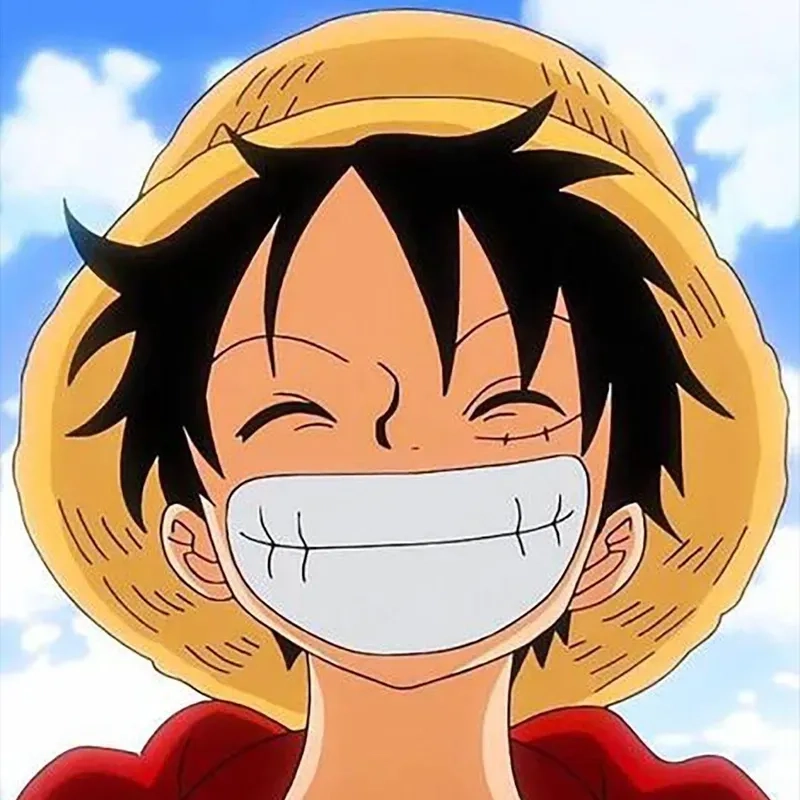 Avatar luffy buồn thể hiện cảm xúc sâu lắng và chân thật