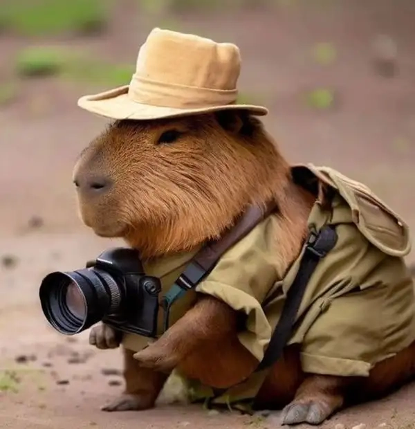 Capybara wallpaper 4k meme mang lại niềm vui cho người xem