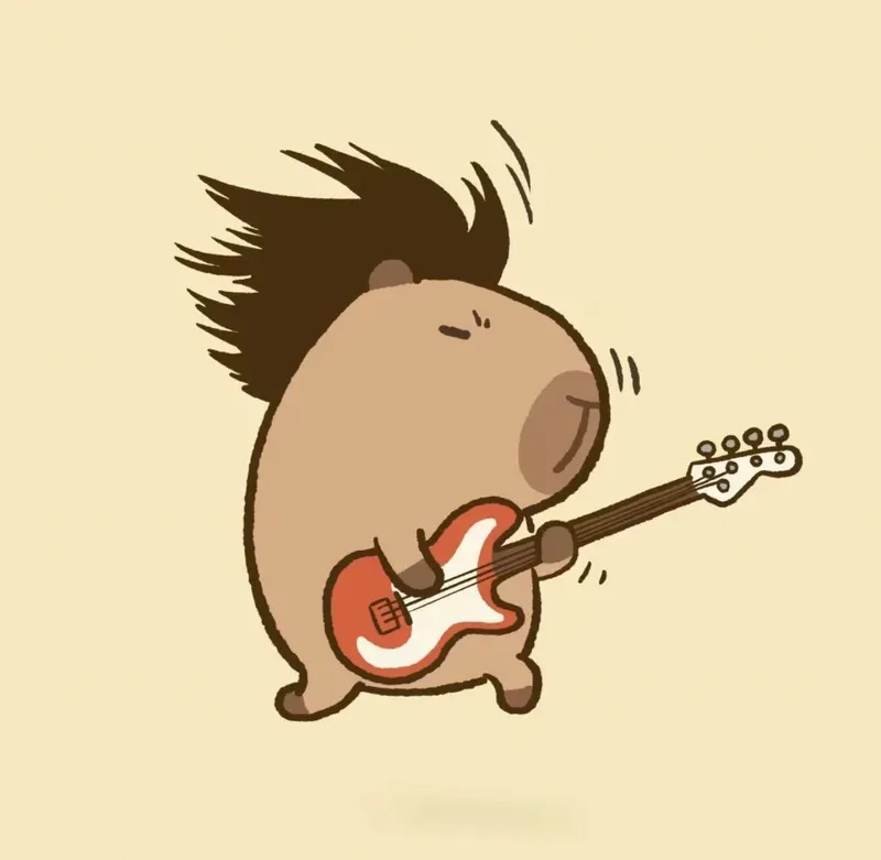 Capybara cute meme mang lại niềm vui cho người xem