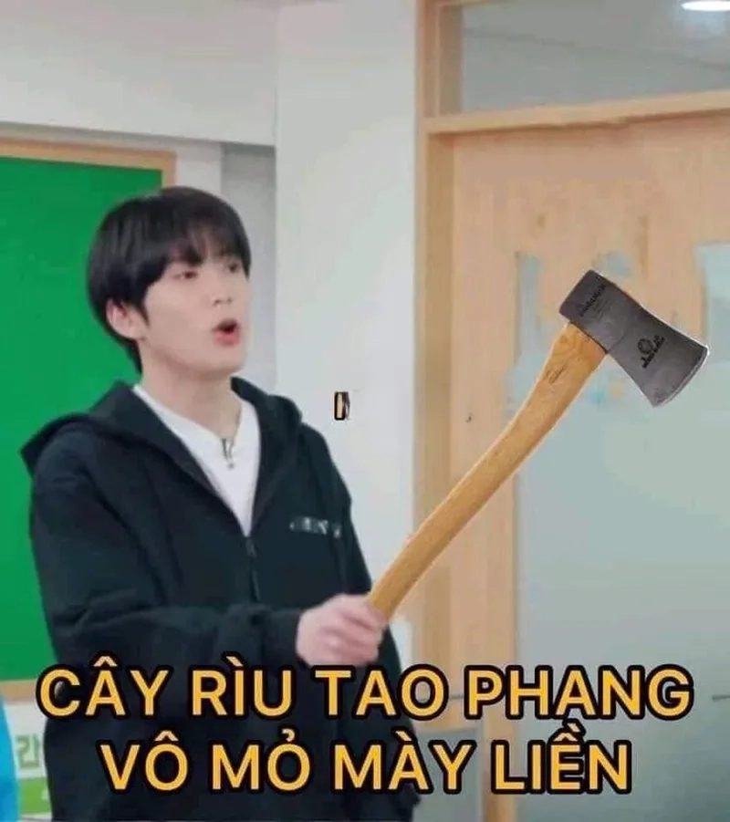 Meme hài kết thúc bài thuyết trình thật hài hước