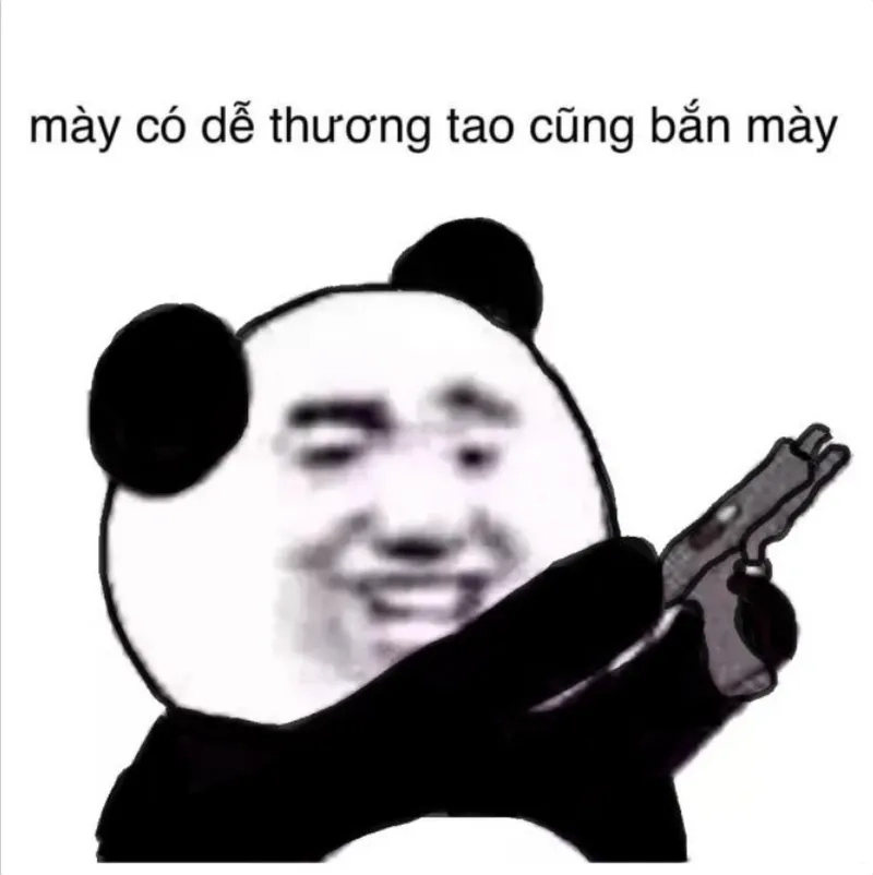 Meme chó tức giận thể hiện cảm xúc chân thật