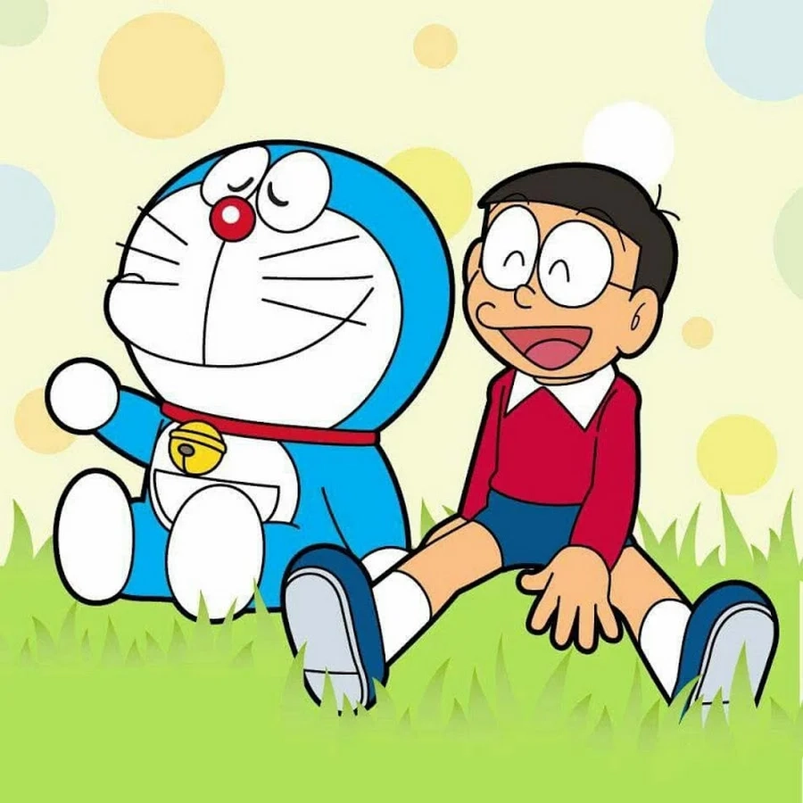 Hình doremon và nobita dễ thương mang lại cảm giác ngọt ngào