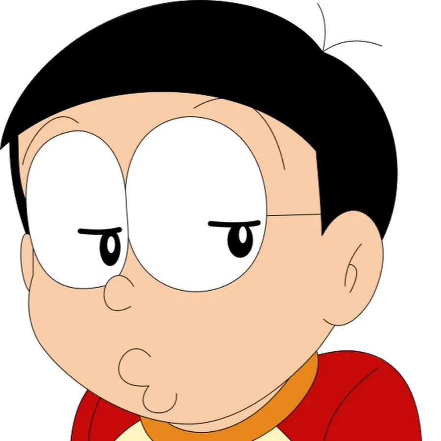 Hình ảnh nobita dễ thương mang lại sự vui vẻ cho người xem