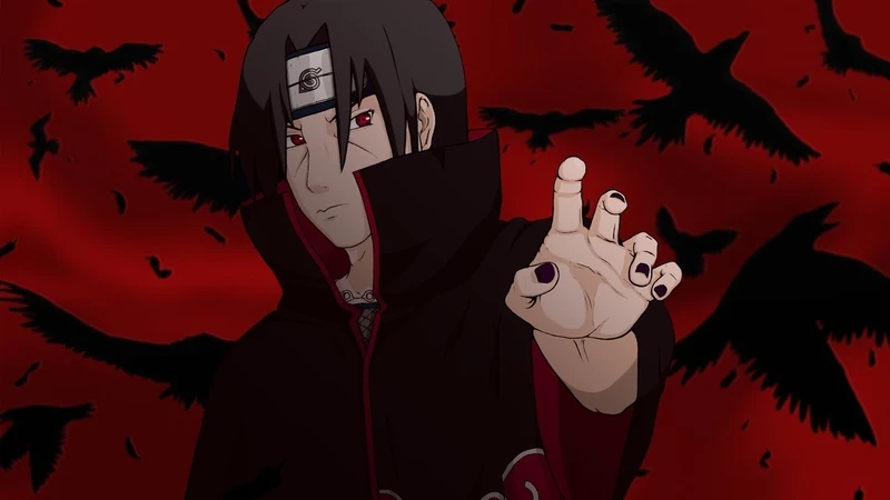 Hình nền uchiha itachi mang lại cảm giác mạnh mẽ và ấn tượng