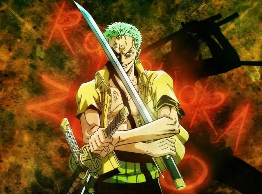 Ảnh nền one piece zoro giúp bạn thể hiện sự yêu thích với anime