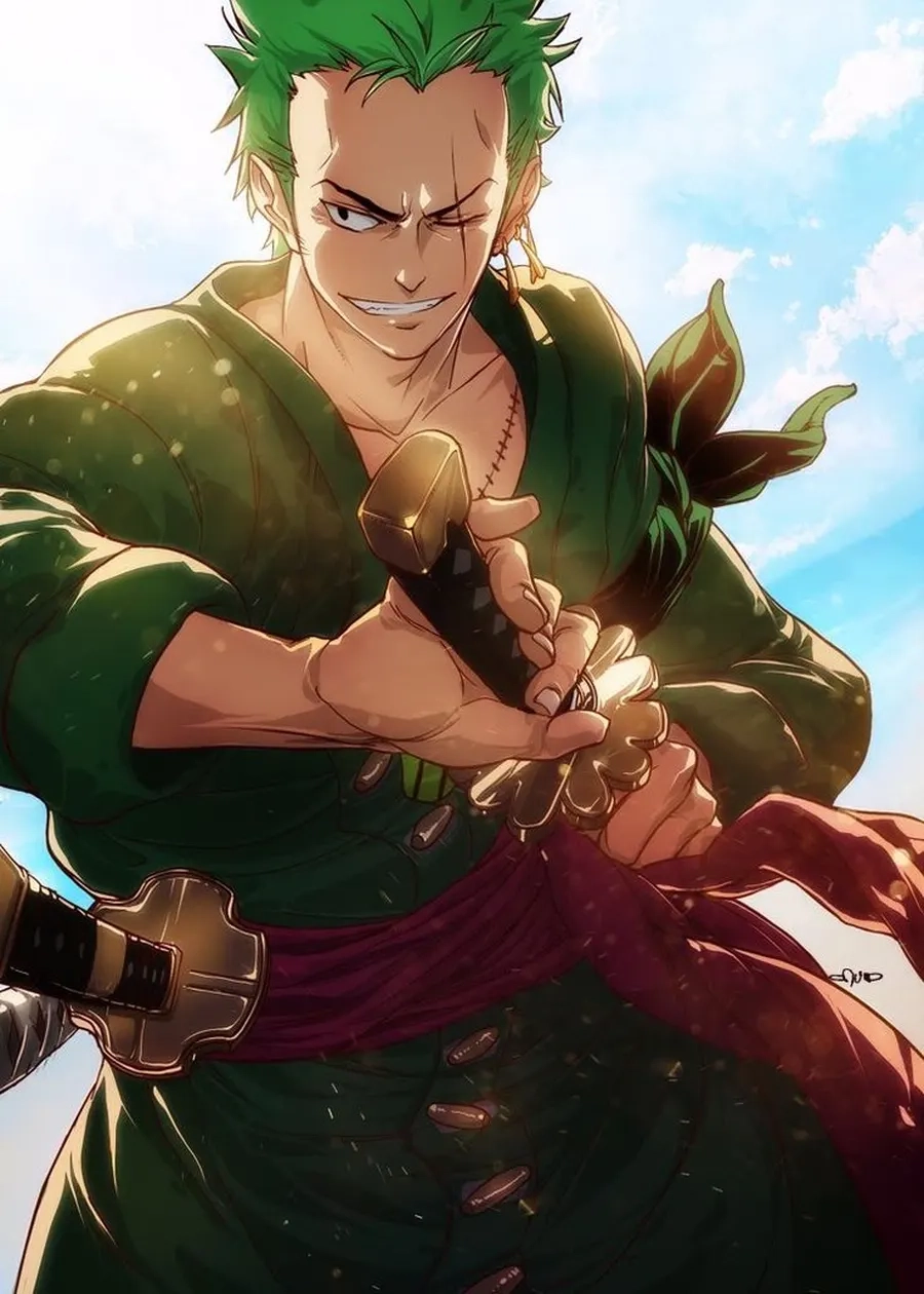 Hình nền roronoa zoro giúp bạn thể hiện phong cách mạnh mẽ