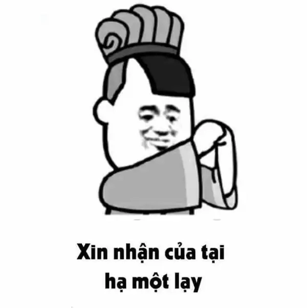 Meme quỳ xuống xin lỗi mang lại niềm vui cho người xem