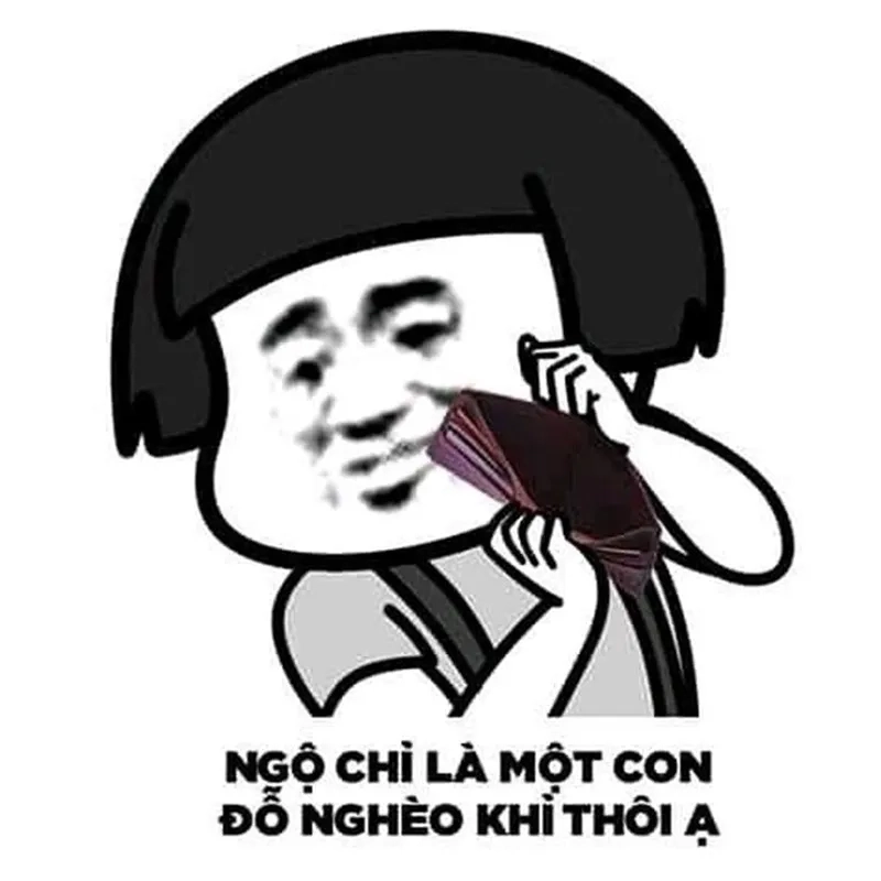 Meme cầm tiền lau nước mắt cho những ai đã trải qua nỗi buồn