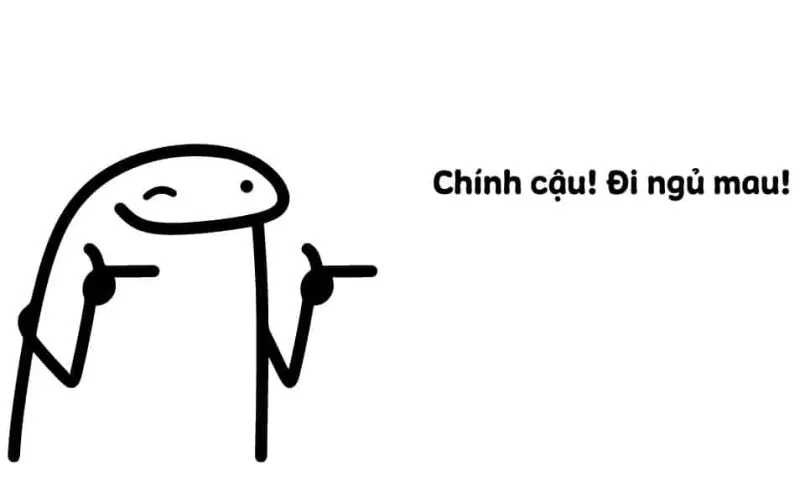 Ngủ đi meme khuyến khích bạn tìm kiếm giấc ngủ