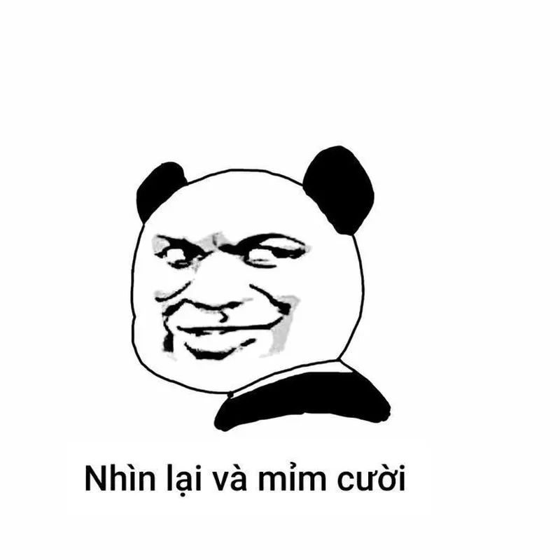 Mắt gấu trúc meme mang lại niềm vui cho người xem