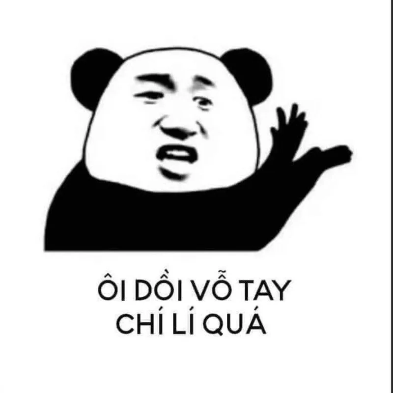 Chuyện cười weibo meme gấu trúc troll face thật vui nhộn