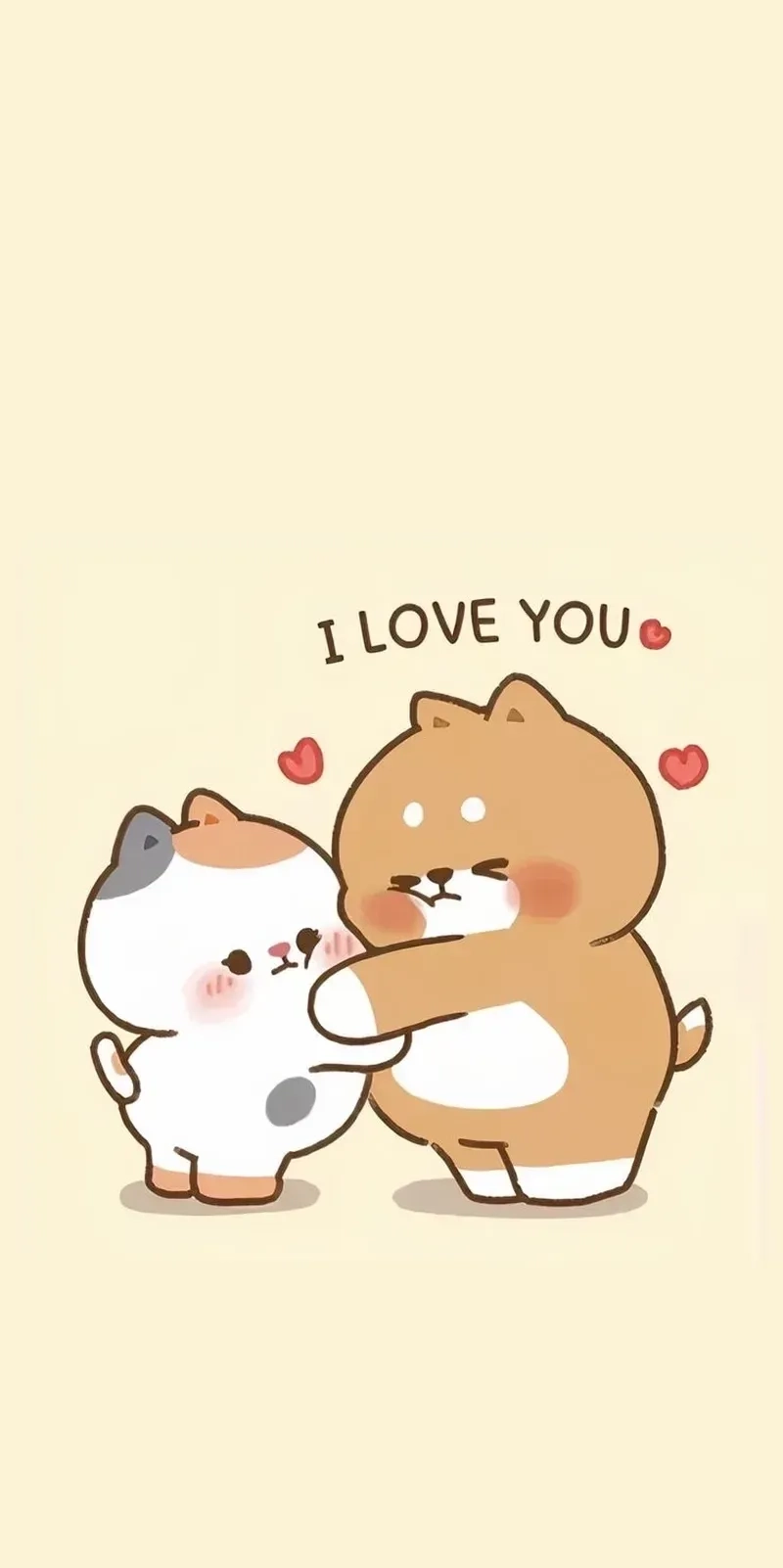 I love you meme cute luôn làm tan chảy trái tim người xem