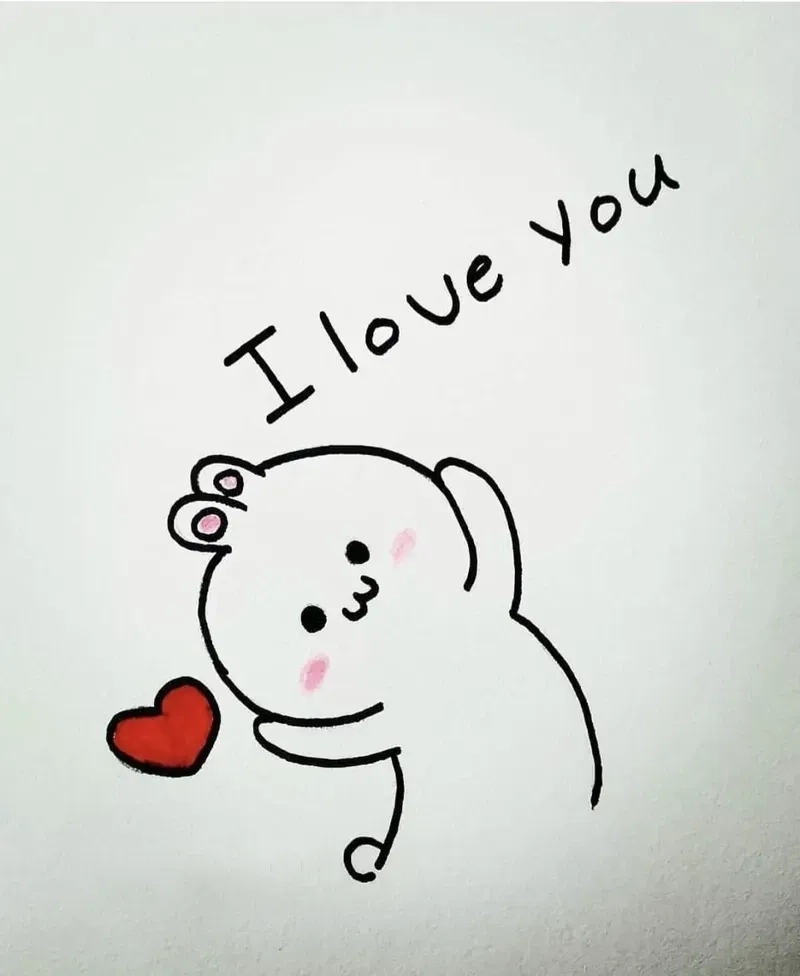 And i love you meme thể hiện tình cảm chân thành và ngọt ngào