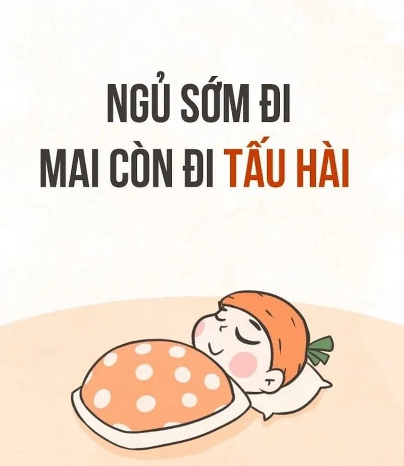 Ảnh chúc ngủ ngon meme dễ thương cho trang cá nhân của bạn