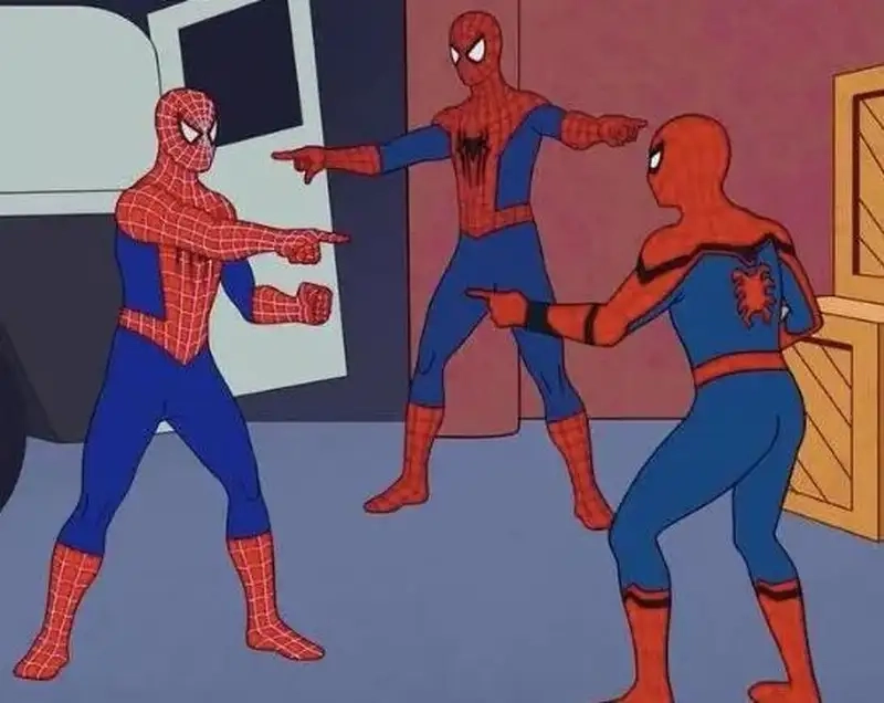 4 spiderman pointing meme thật độc đáo và thú vị