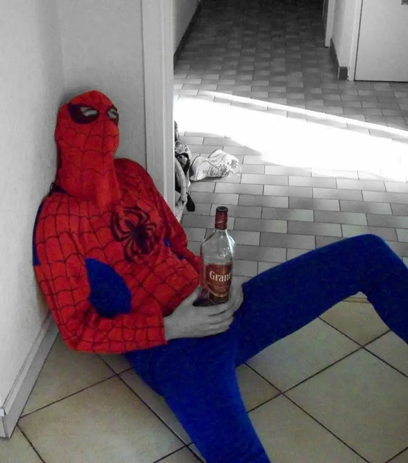 Meme spiderman há mồm mang lại tiếng cười sảng khoái