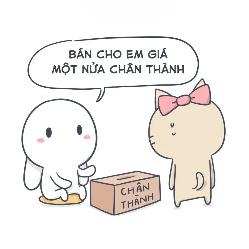 Meme thỏ bảy màu làm giang hồ tạo nên những câu chuyện hài hước