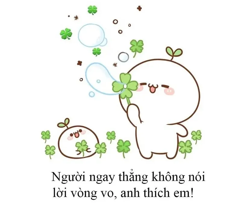 Ảnh meme cute tình yêu tạo nên sự gần gũi và thân thiện