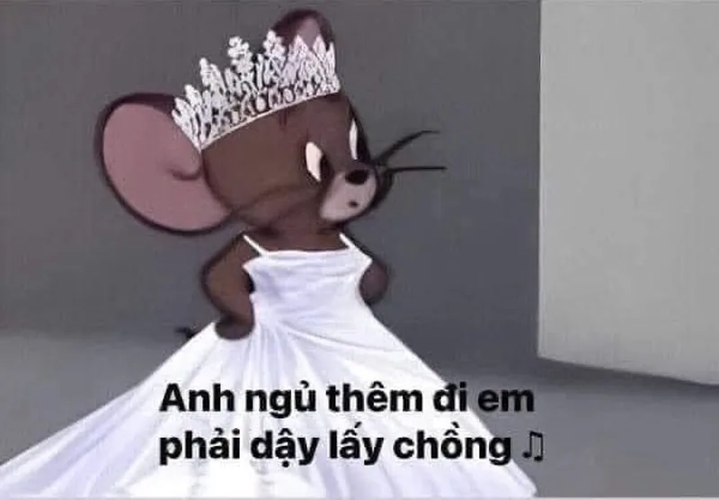 Meme anh yêu em thể hiện sự chân thành trong tình cảm