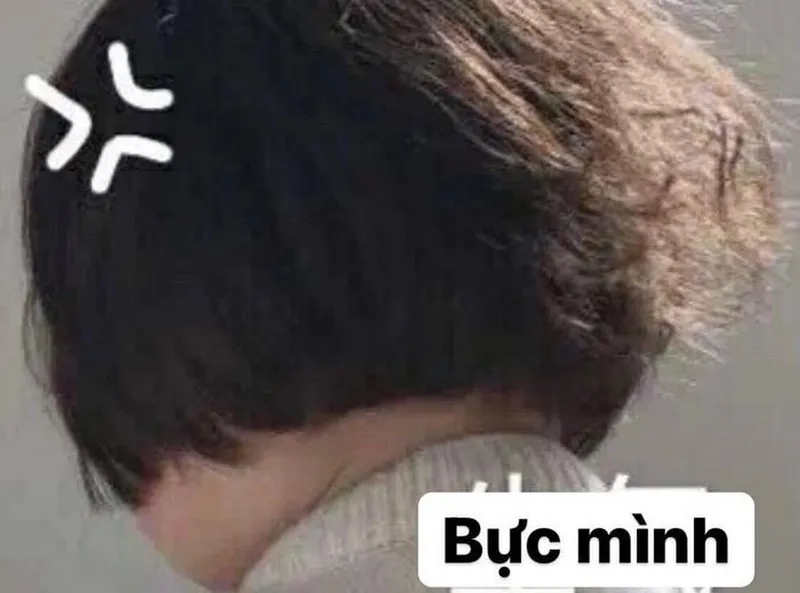 Mặt tức giận meme thể hiện sự hài hước độc đáo