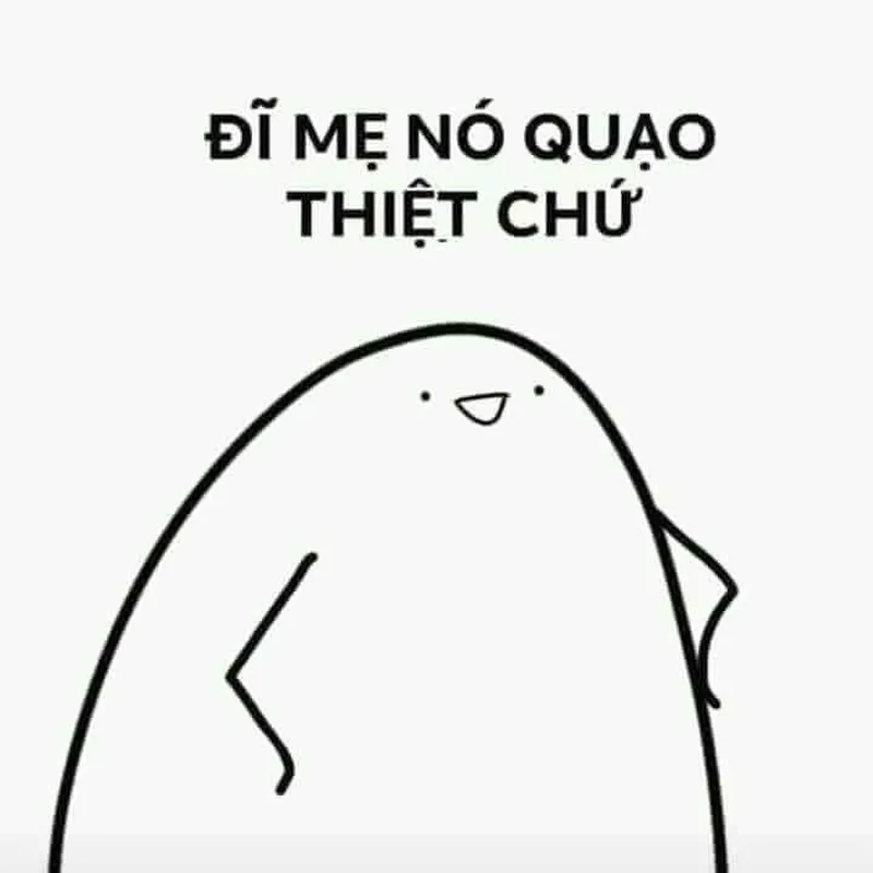 Ảnh meme tức giận dễ thương cho ngày thêm vui