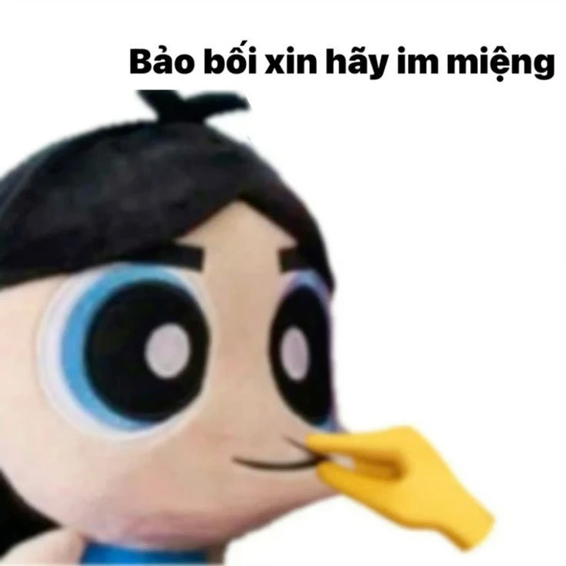 Không vui tôi đã meme cánh cụt căng thể hiện sự hài hước độc đáo