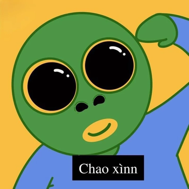 Meme xin chào đáng yêu làm tan chảy trái tim bạn