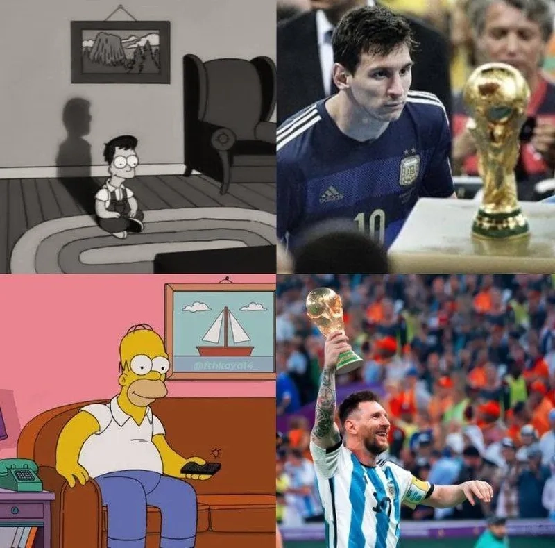 Ronaldo hun messi meme khiến bạn không thể quên