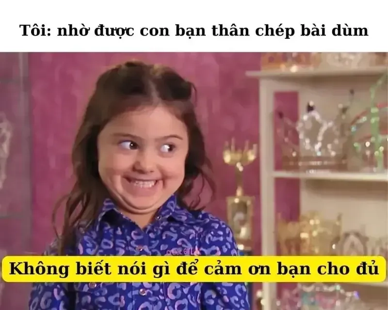 Meme of thank you đáng yêu cho những khoảnh khắc vui vẻ