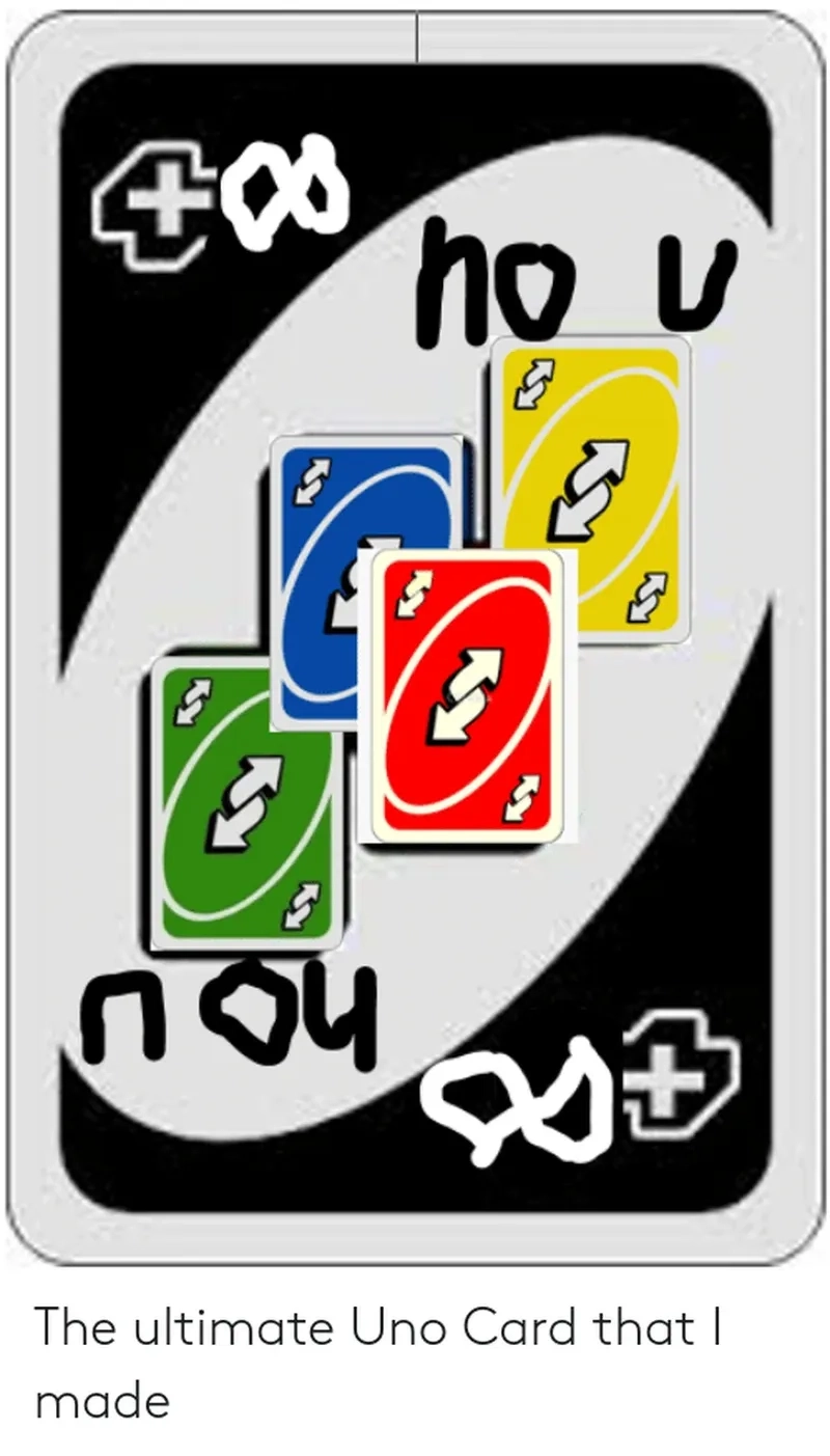 Uno meme card mang lại tiếng cười sảng khoái