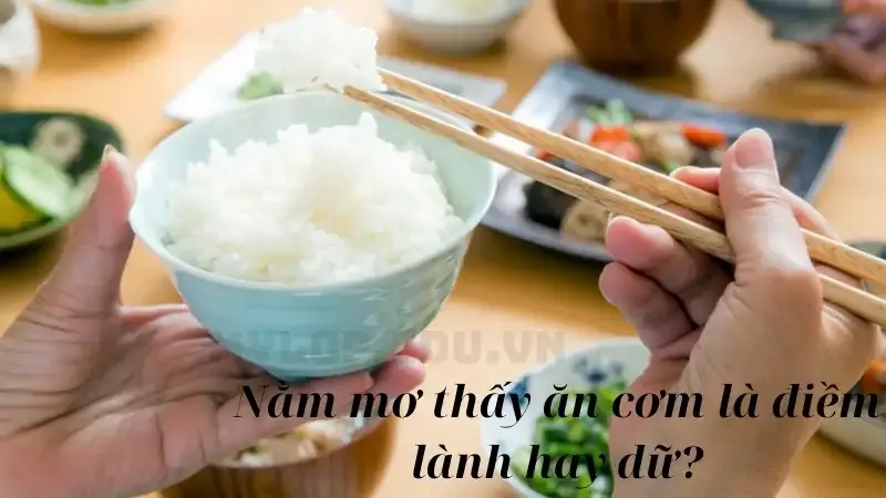 Nằm mơ thấy ăn cơm là điềm lành hay dữ?