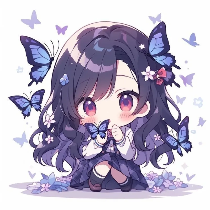 Danh sách ảnh anime nữ chibi đáng yêu nhất