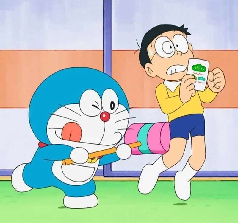 Tải ngay Doraemon và Nobita đôi bạn thân cực đẹp